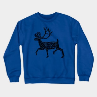 Tribal Reindeer Crewneck Sweatshirt